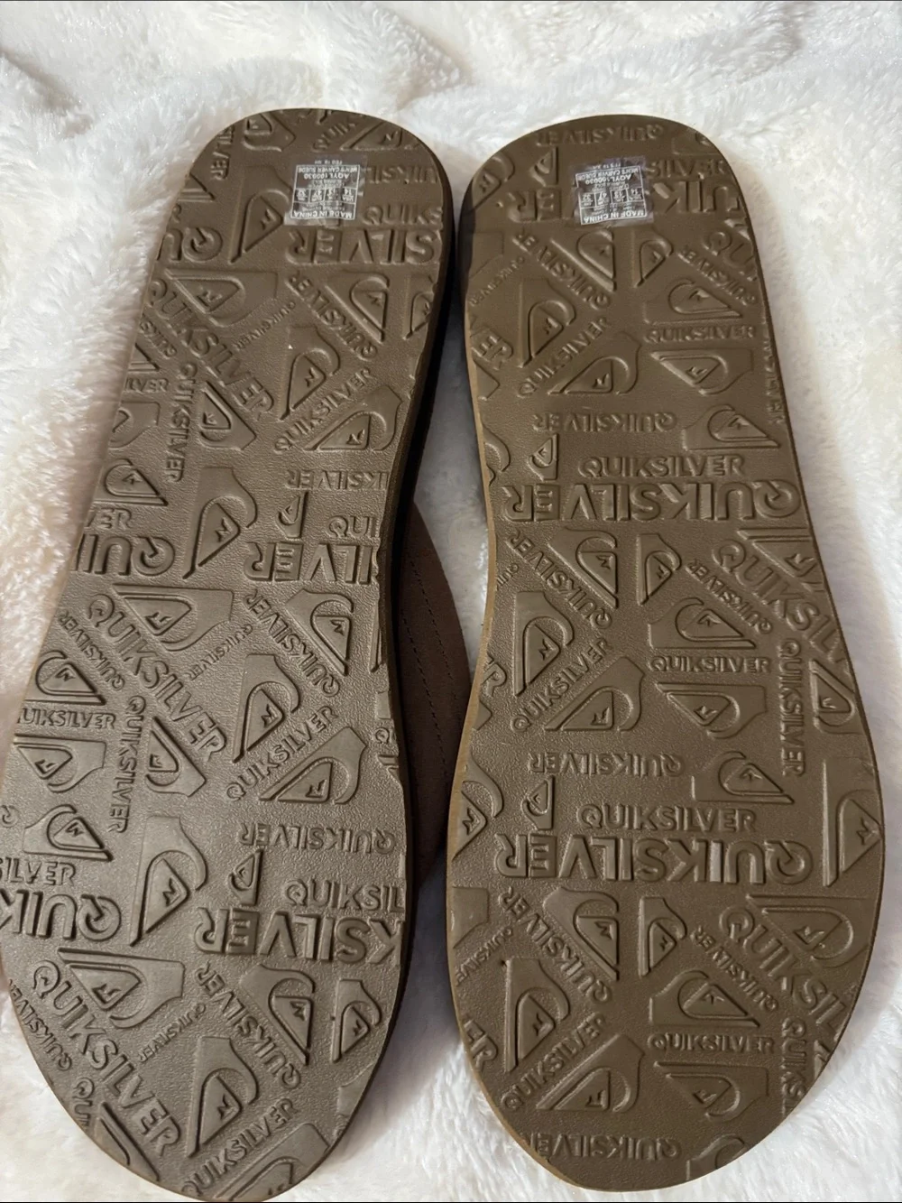Quiksilver Brown Men’s Flip-Flops